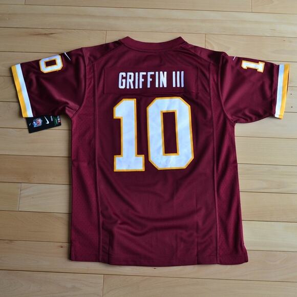 NWT Nike On Field NFL Washington Commanders Jersey Griffin III #10 Redskins - Picture 6 of 6